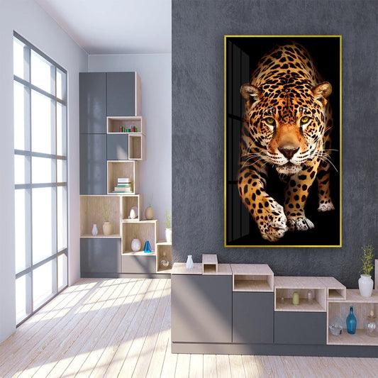 Porcelain Painting Fierce Tiger High