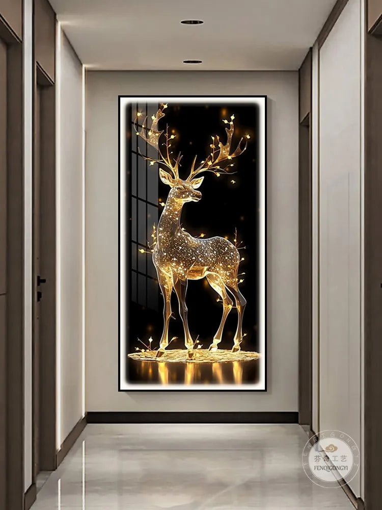 Porcelain Painting Fierce Tiger High