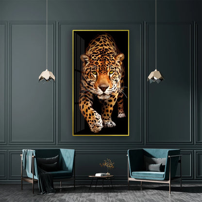 Porcelain Painting Fierce Tiger High