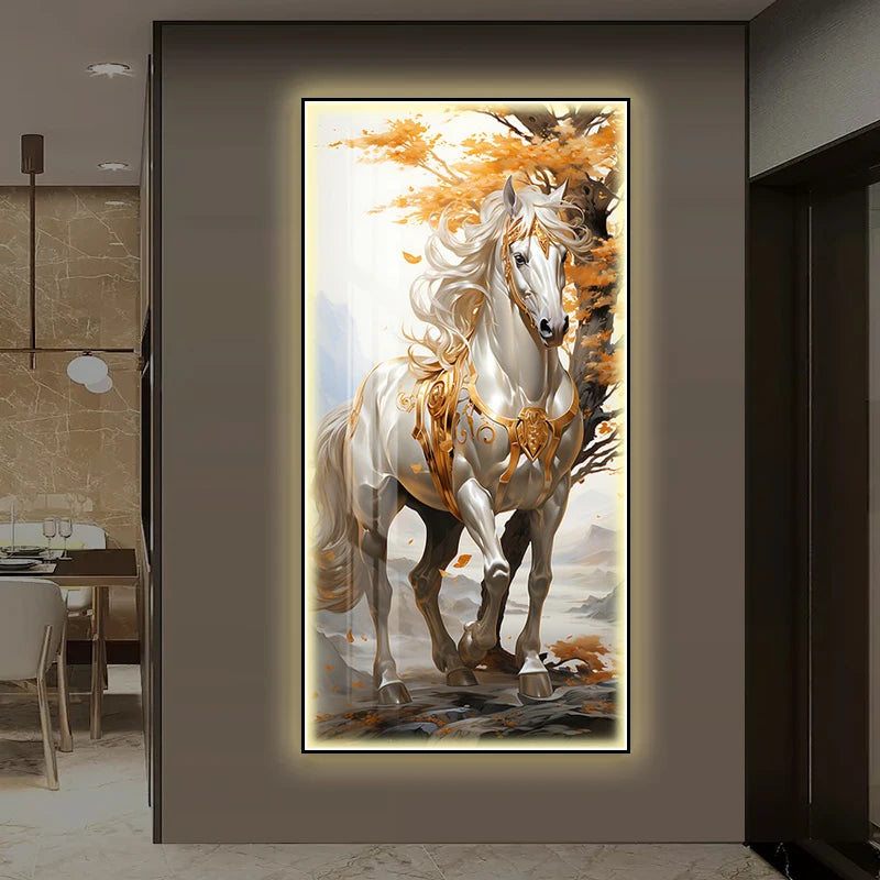 Porcelain Painting Fierce Tiger High