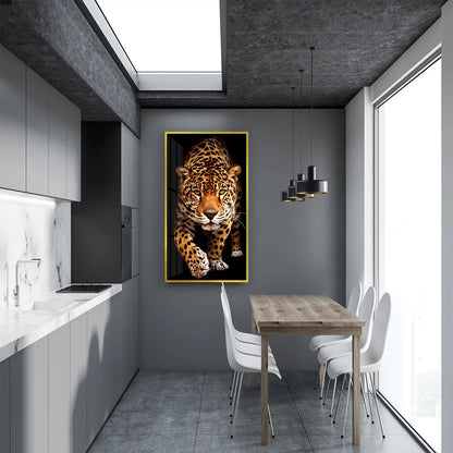 Porcelain Painting Fierce Tiger High
