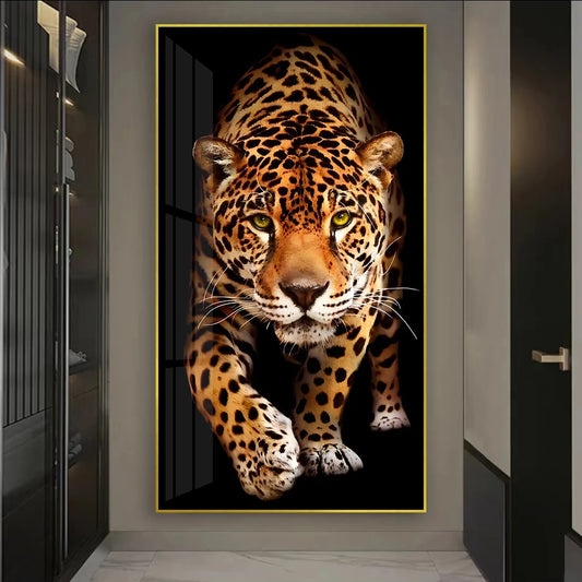 Porcelain Painting Fierce Tiger High