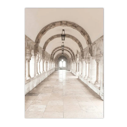 Islamic Calligraphy Mosque Building painting wall