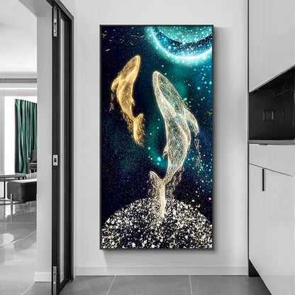Killer Whale Inspirational Diamond Painting