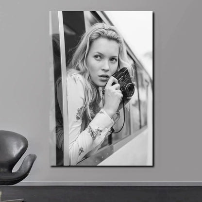 Scandinavian Simple Wall Art Sexy Supermodel