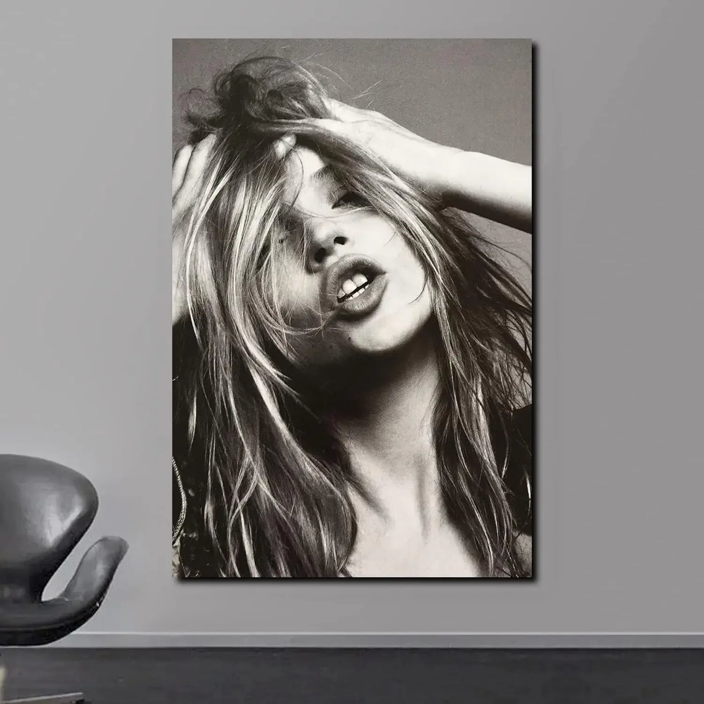 Scandinavian Simple Wall Art Sexy Supermodel