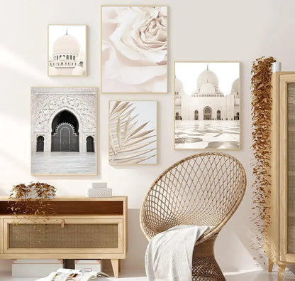 Islamic Canvaspainting wall