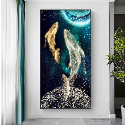 Killer Whale Inspirational Diamond Painting