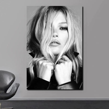 Scandinavian Simple Wall Art Sexy Supermodel