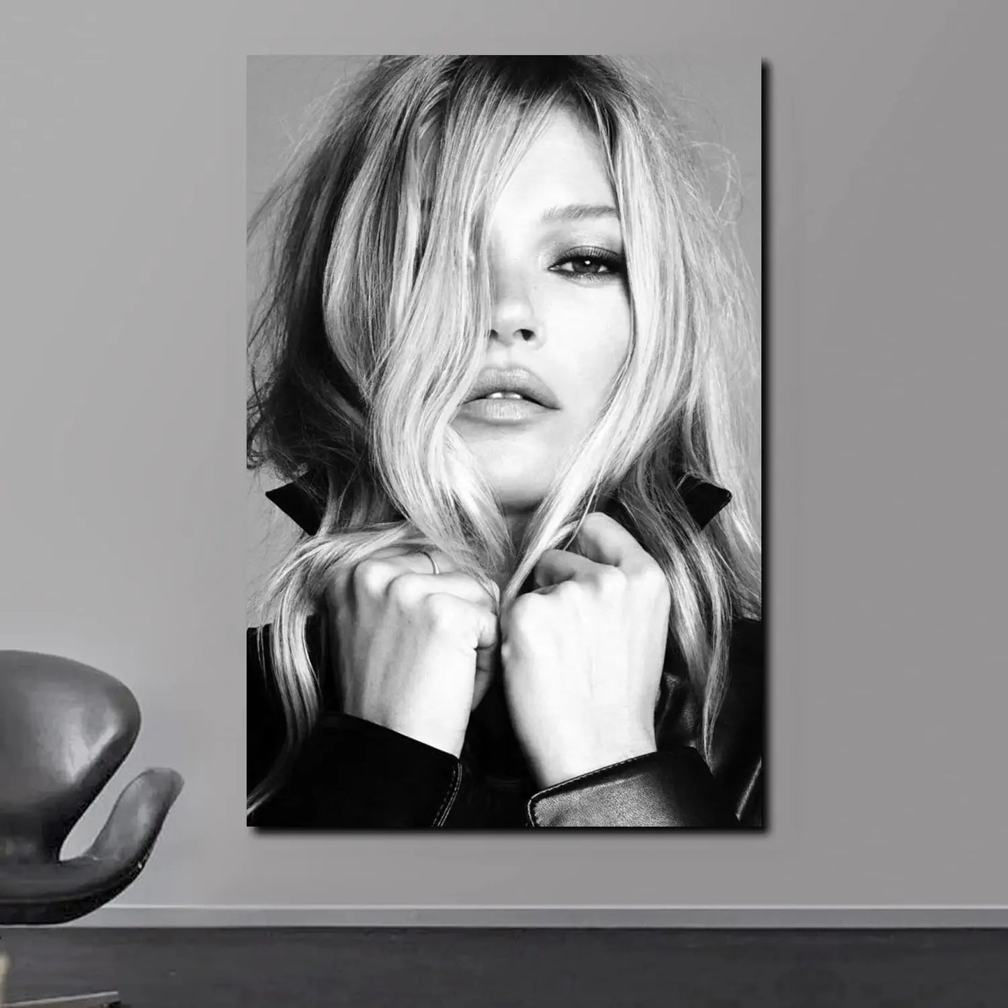Scandinavian Simple Wall Art Sexy Supermodel
