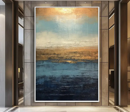 Abstract Texture Oil Painting On Canvas