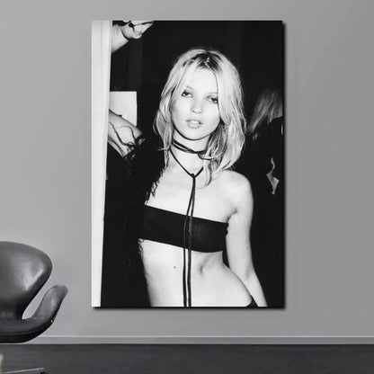 Scandinavian Simple Wall Art Sexy Supermodel