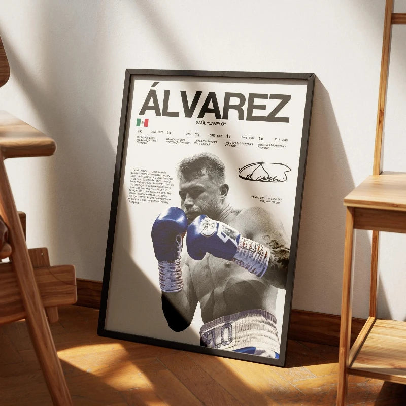Boxing Wall Print, Boxer Poster, PAINTING WALL
