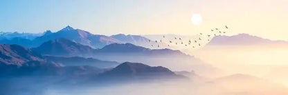 Gorgeous Landscape Canvas Print Painting Lake Forest Mountain Scenery Wall Art Poster for Living Room Bedroom Decoration Pict