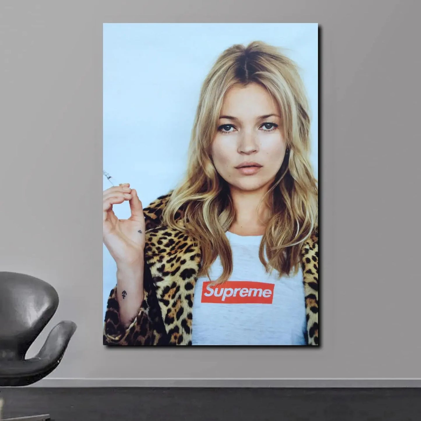 Scandinavian Simple Wall Art Sexy Supermodel