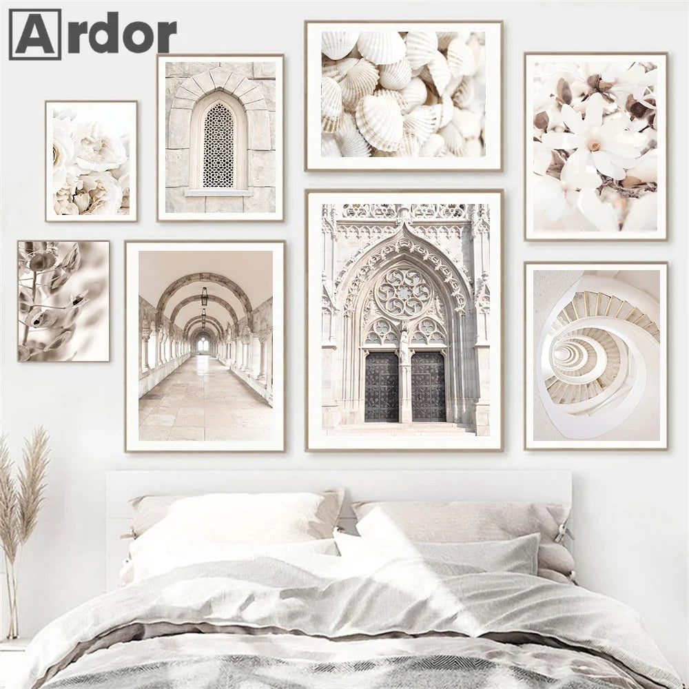 Islamic Calligraphy Mosque Building painting wall