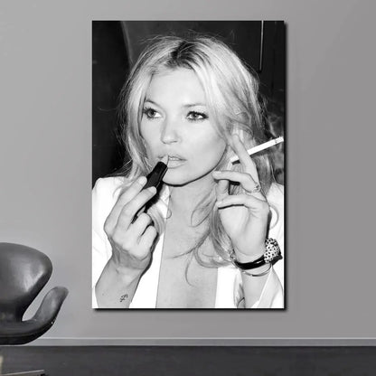 Scandinavian Simple Wall Art Sexy Supermodel