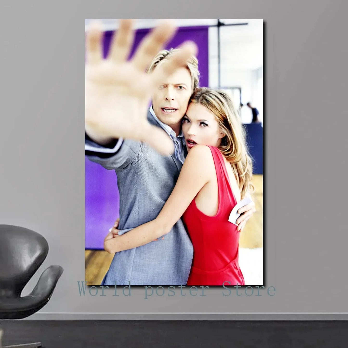 Scandinavian Simple Wall Art Sexy Supermodel