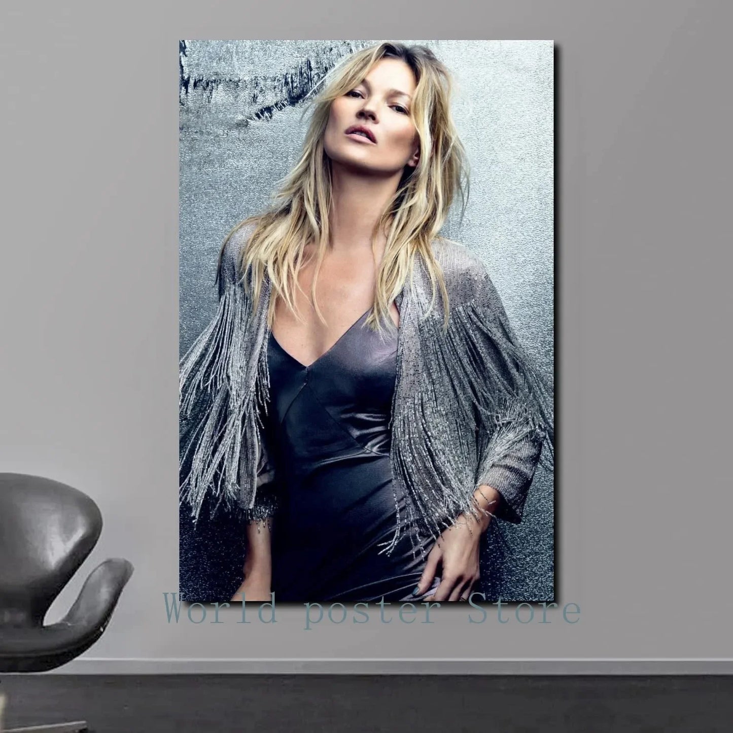 Scandinavian Simple Wall Art Sexy Supermodel