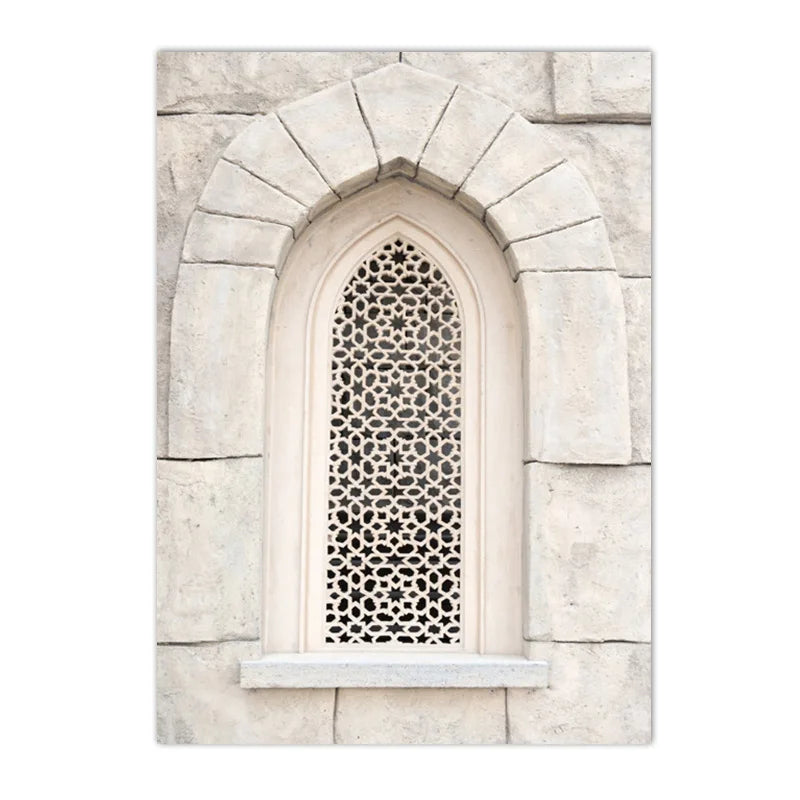 Islamic Calligraphy Mosque Building painting wall