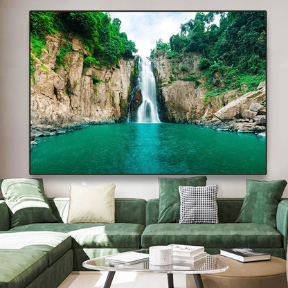 、Beach Landscape Canvas Paintings Sunset Gold Sea