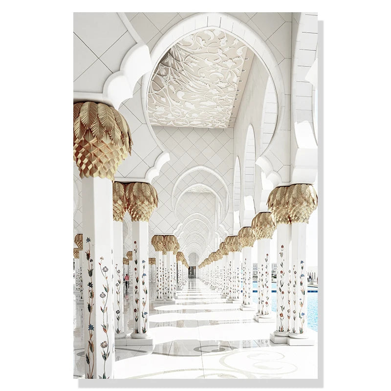 Islamic Canvaspainting wall