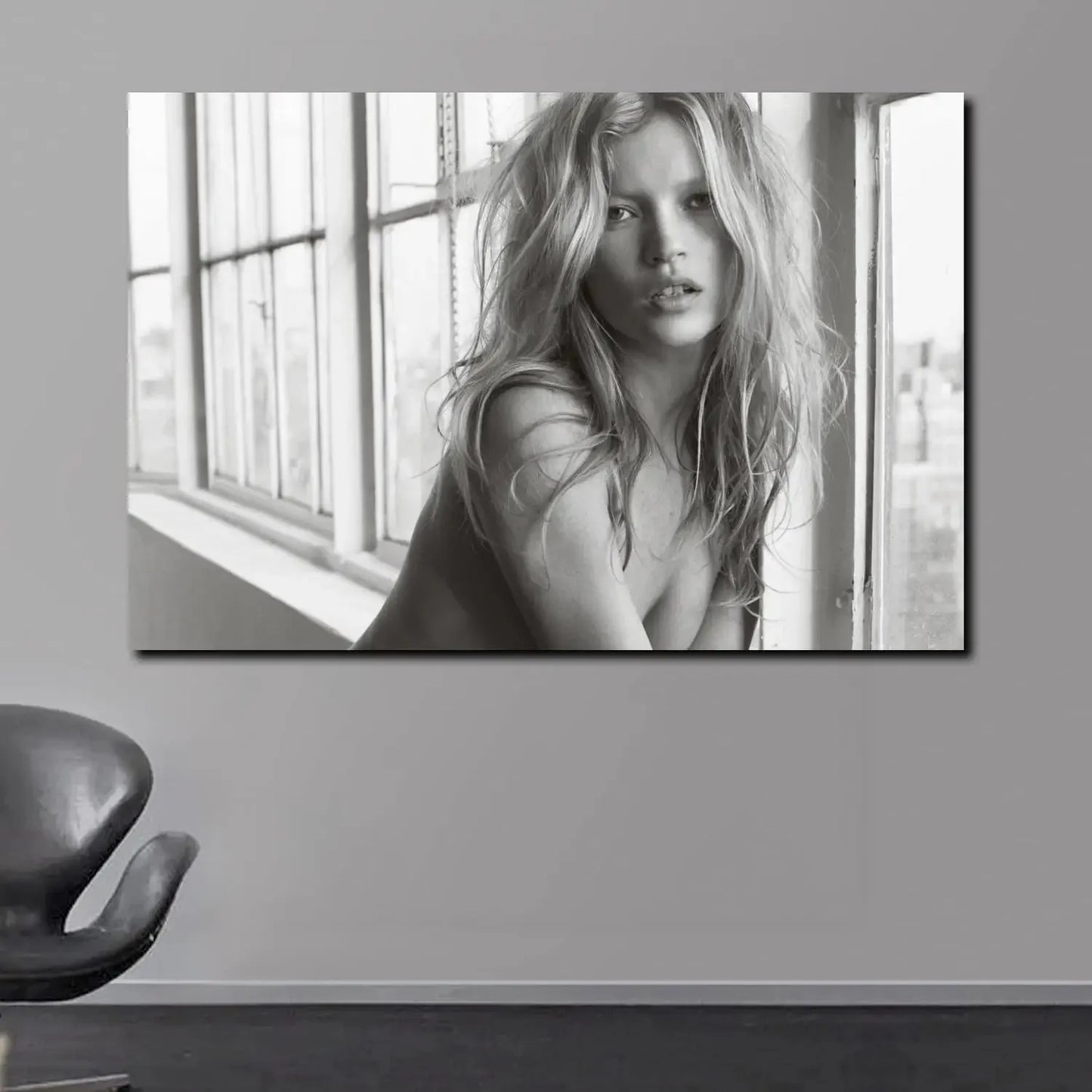 Scandinavian Simple Wall Art Sexy Supermodel