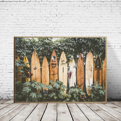 Tropical Summer Beach Shell Palm
