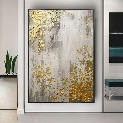 Abstract Texture Oil Painting On Canvas