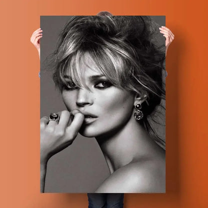 Scandinavian Simple Wall Art Sexy Supermodel