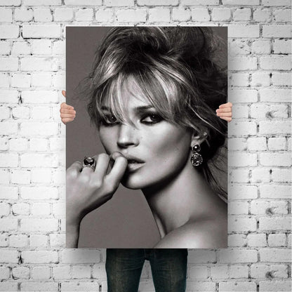 Scandinavian Simple Wall Art Sexy Supermodel