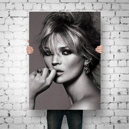 Scandinavian Simple Wall Art Sexy Supermodel