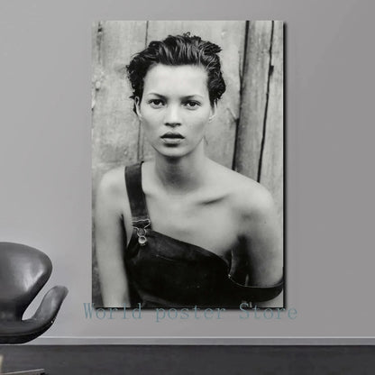 Scandinavian Simple Wall Art Sexy Supermodel